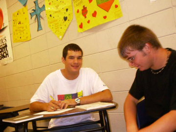 david during 3rd block (newspaper)
